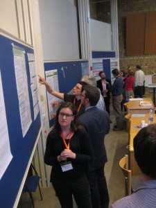 Poster session with interesting discussions